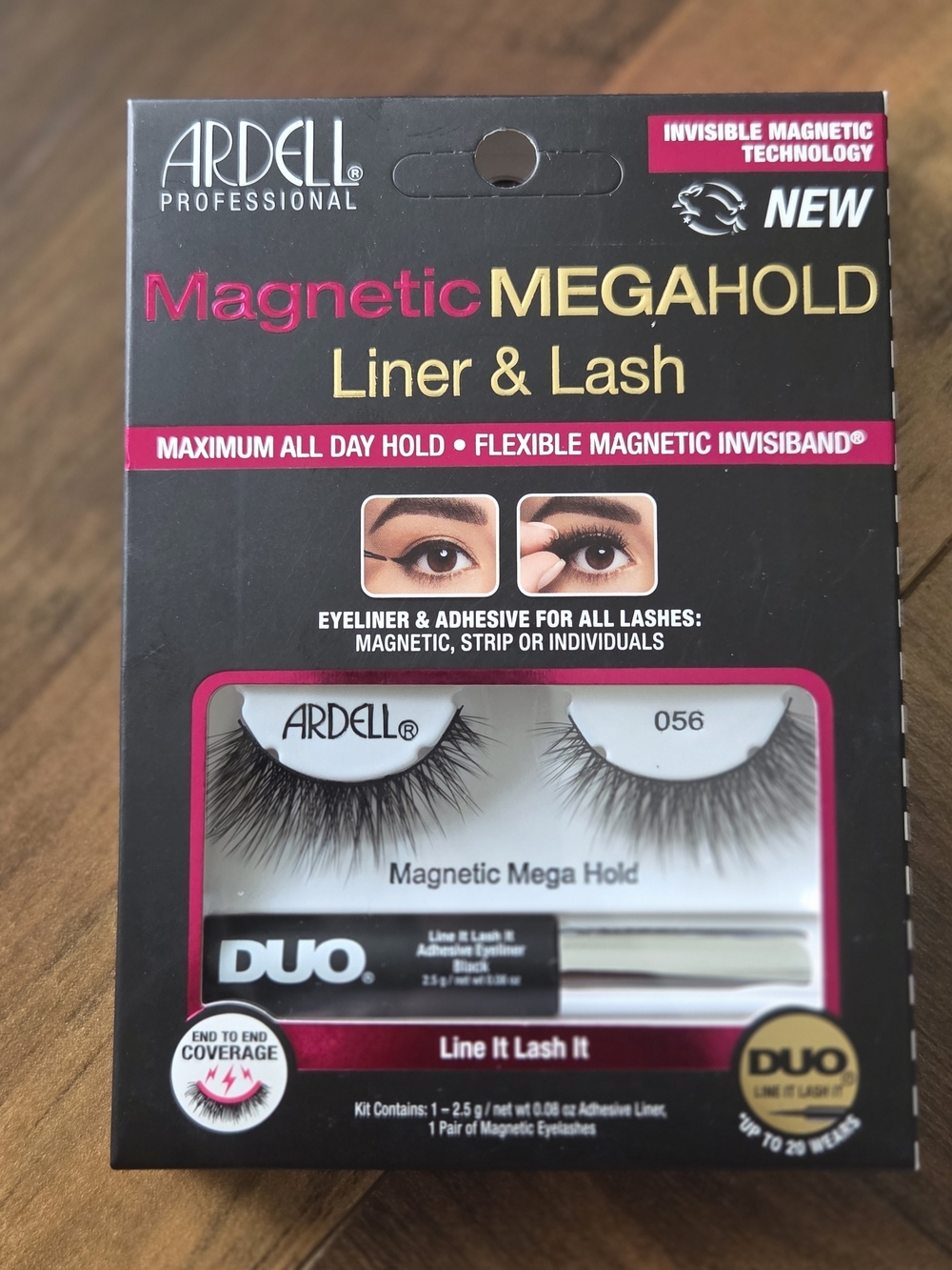 Ardell Magnetic MegaHold Liner & Lash Kit – Style 056 | New